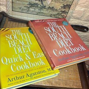 The South Beach Diet Cookbook and Quick & Easy Cookbook by Arthur Agatston, M.D.